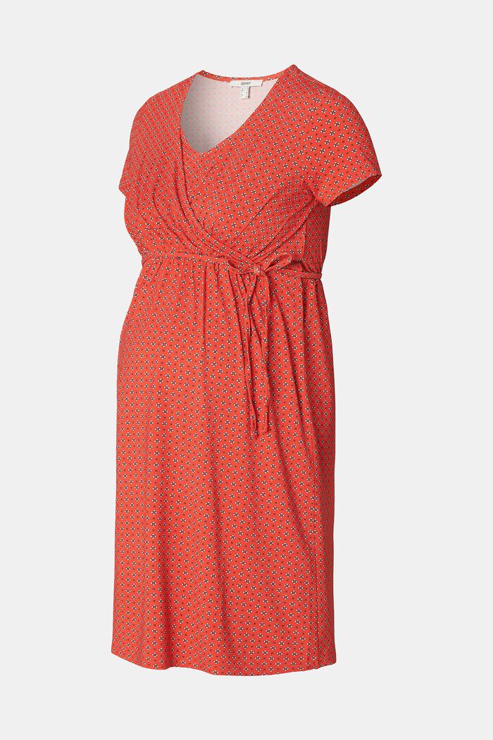 Jerseykleid mit Allover-Print
