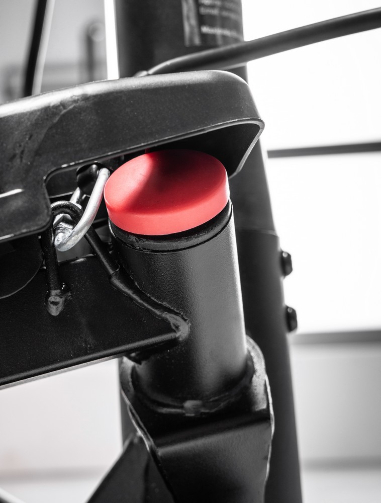 TOPFIT Swing-Stepper mit Haltegriff, Griffstange und LCD-Monitor