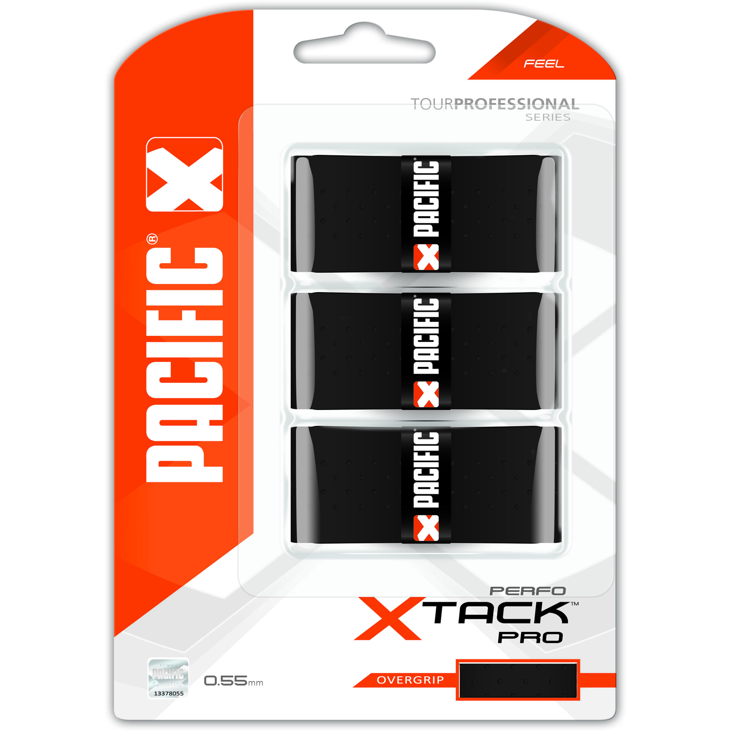 X Tack Pro Perfo 3er Pack - Schwarz