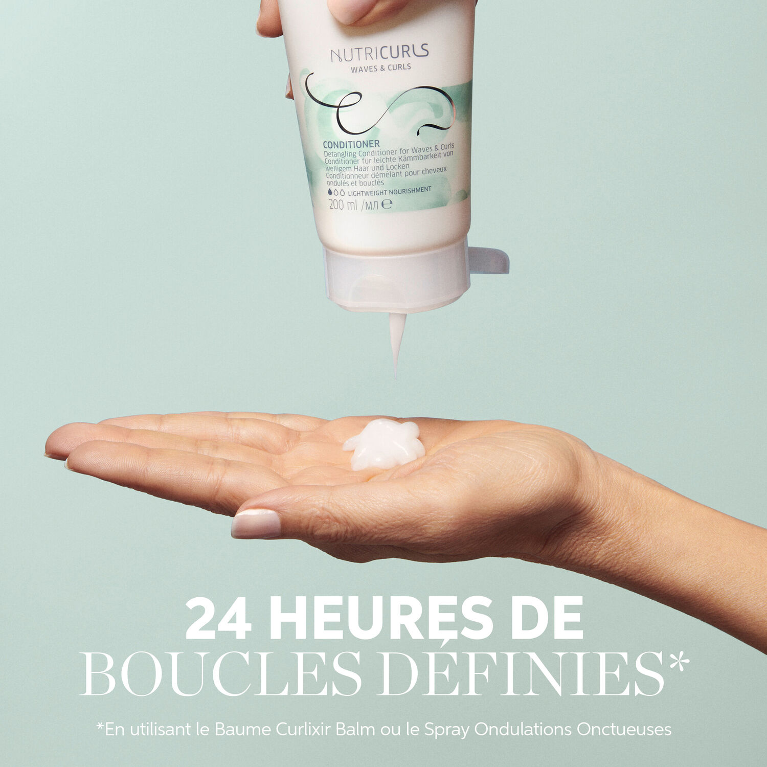 Wella Nutricurls Waves & Curls Démêlant Cheveux Bouclés & Ondulés