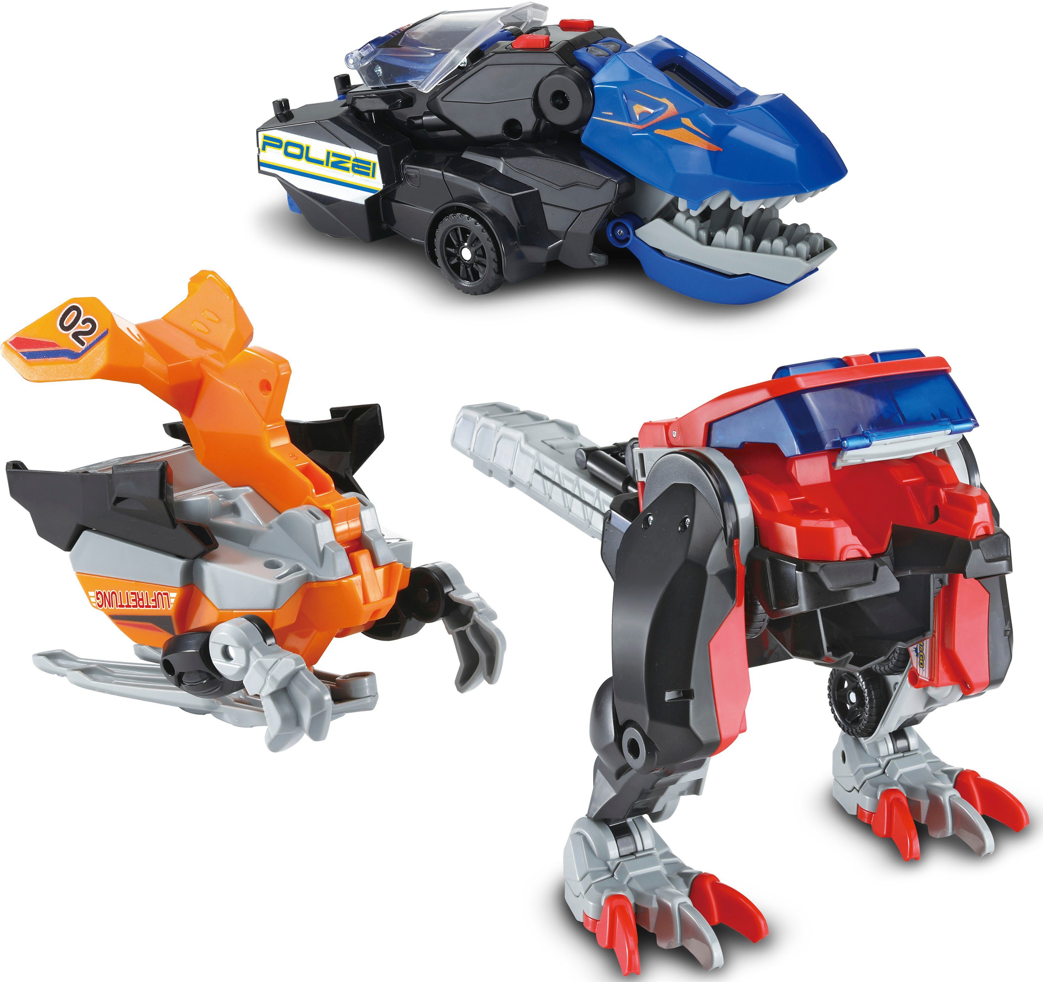 Vtech® Spielfigur Switch & Go Dinos 3-in-1 Super-TRex, mit Sound