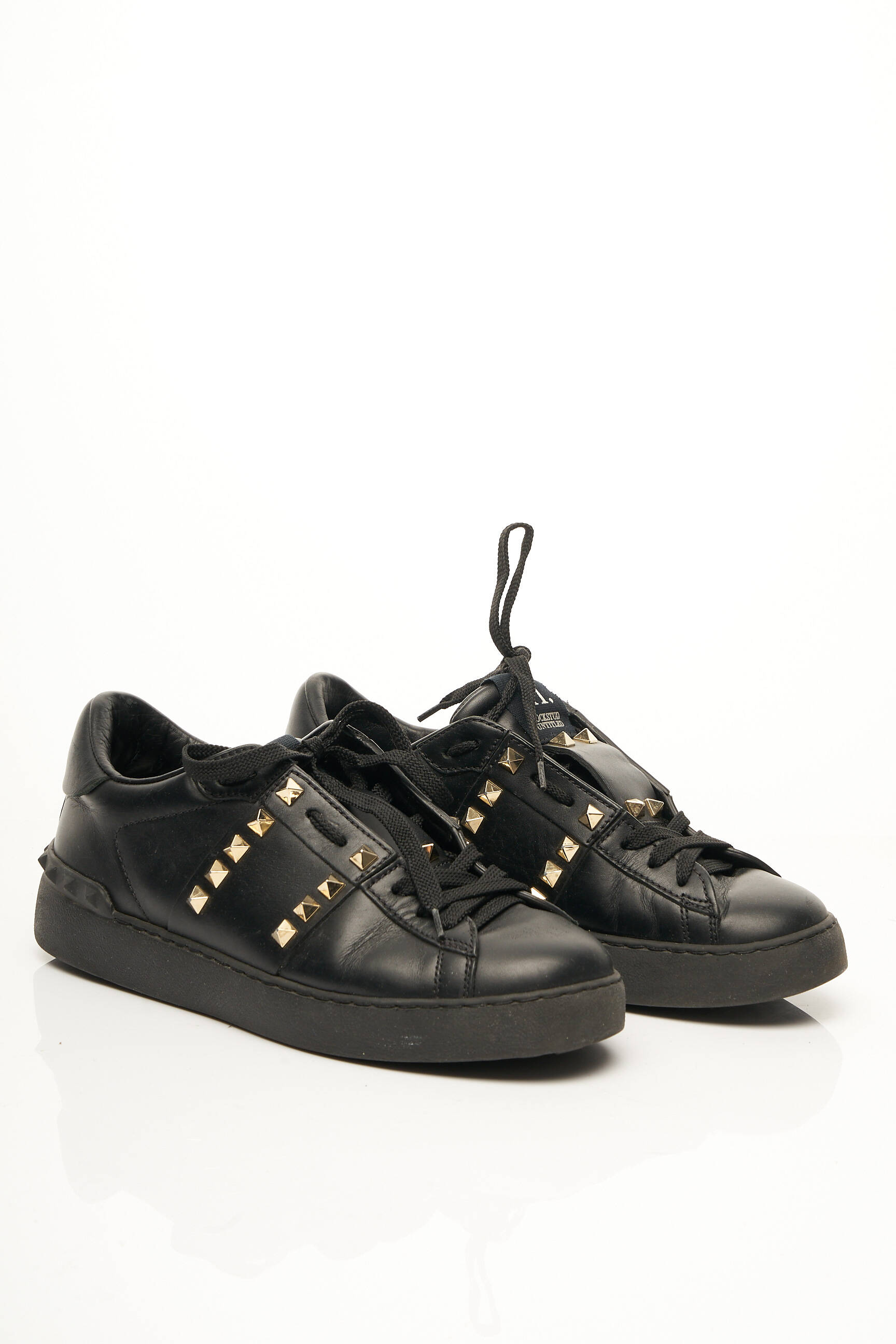 Valentino Baskets Femme couleur noir