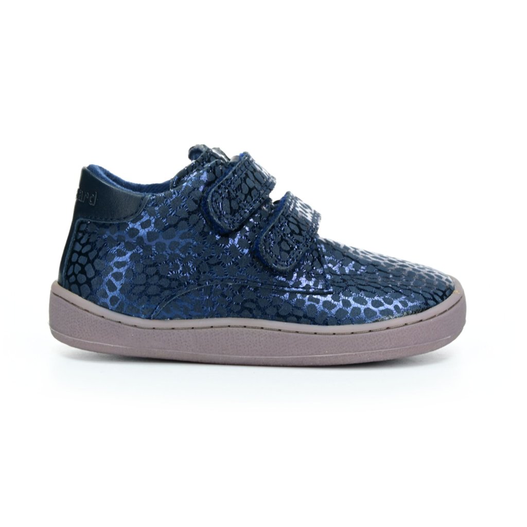Bundgaard Blake Strap Navy Wasp dunkelblaue Barfuß-Halbschuhe