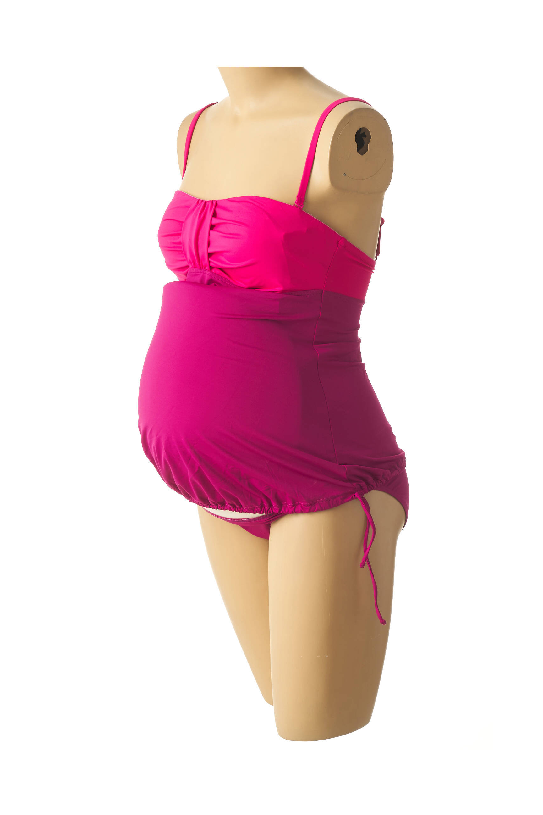 Cache Coeur Maillots2bain Maternite Femme couleur rose