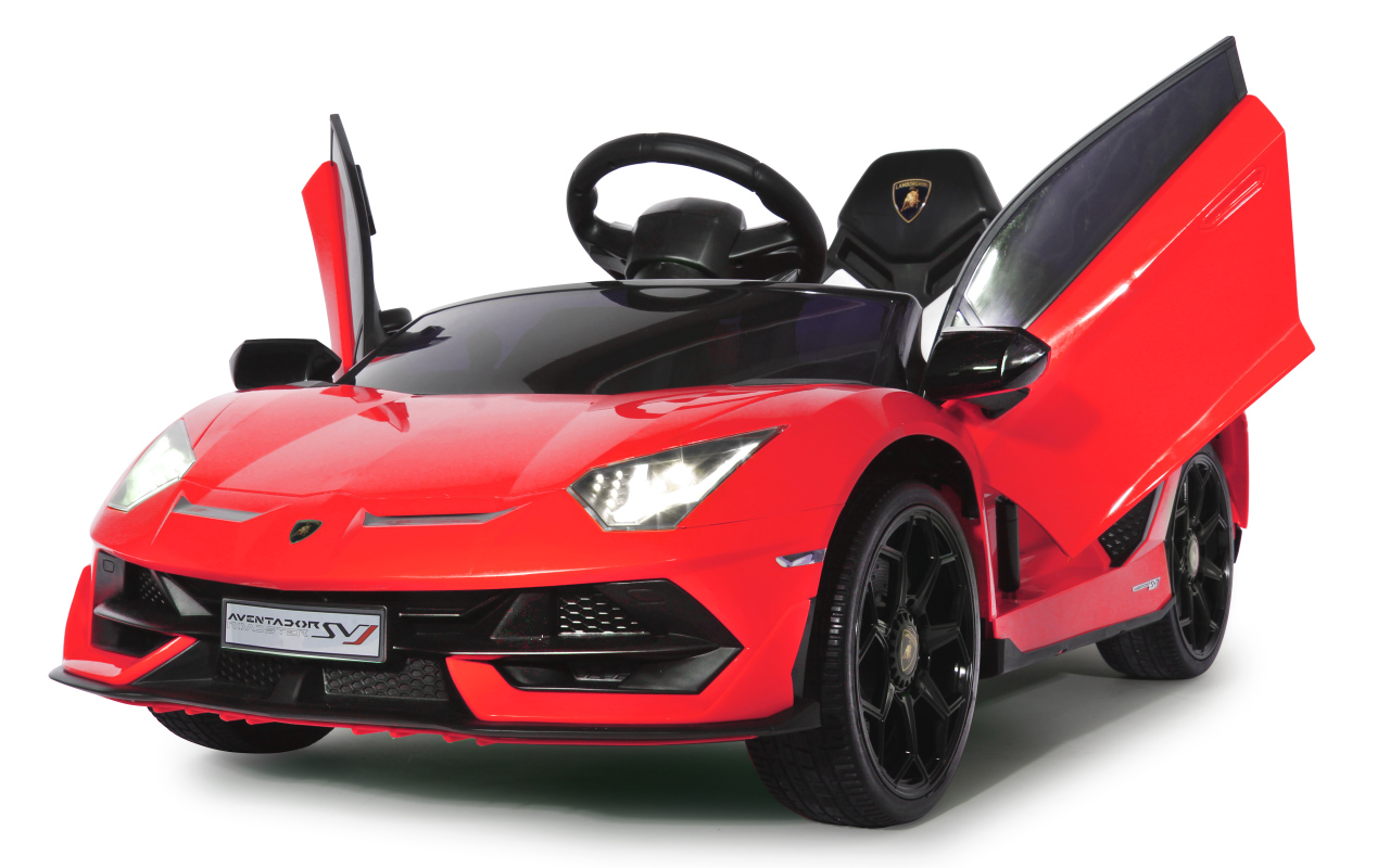 Jamara e.K. JAMARA-460688-Ride-on Lamborghini Aventador SVJ rot 12V