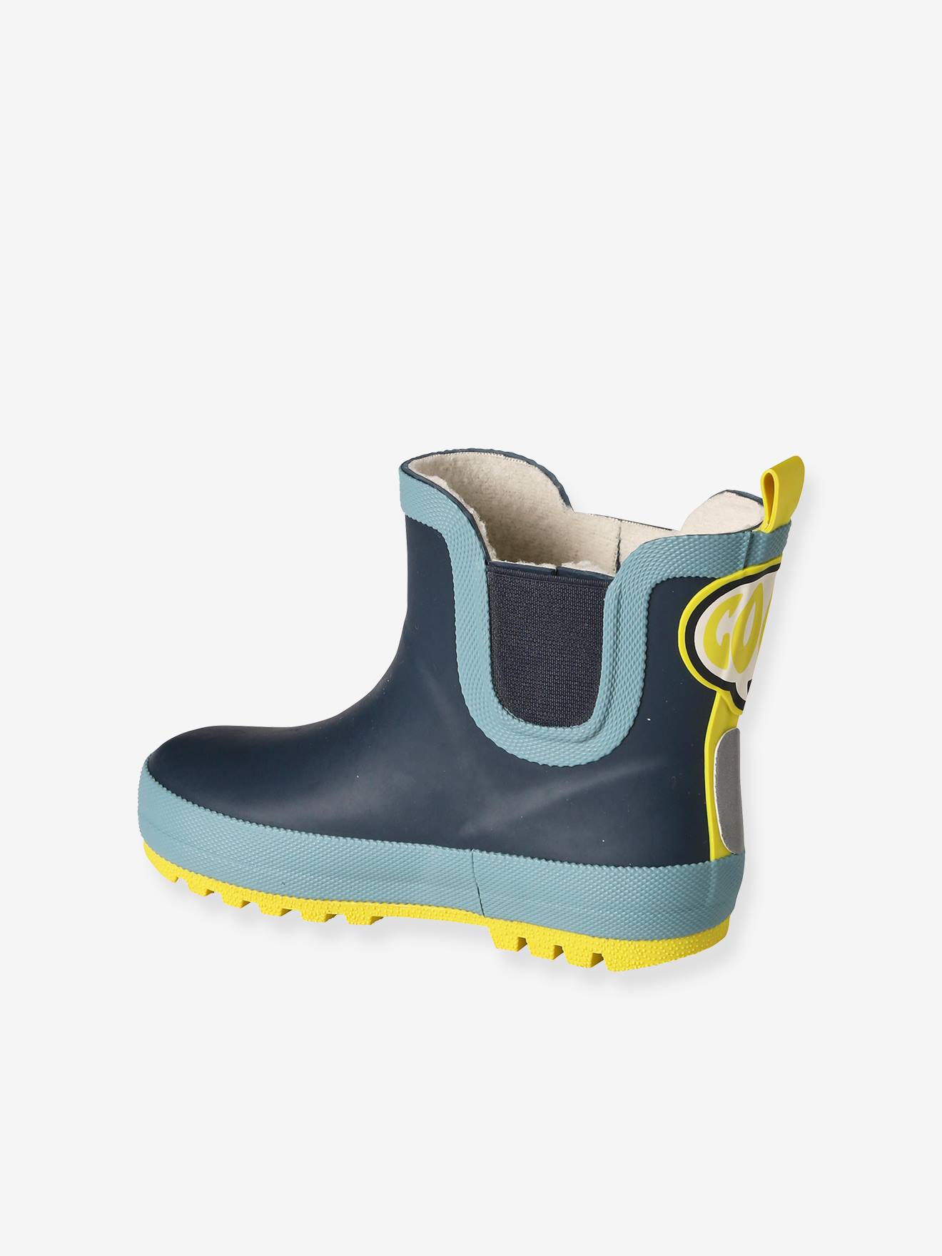 Vertbaudet Warme Kinder Gummistiefel - marine