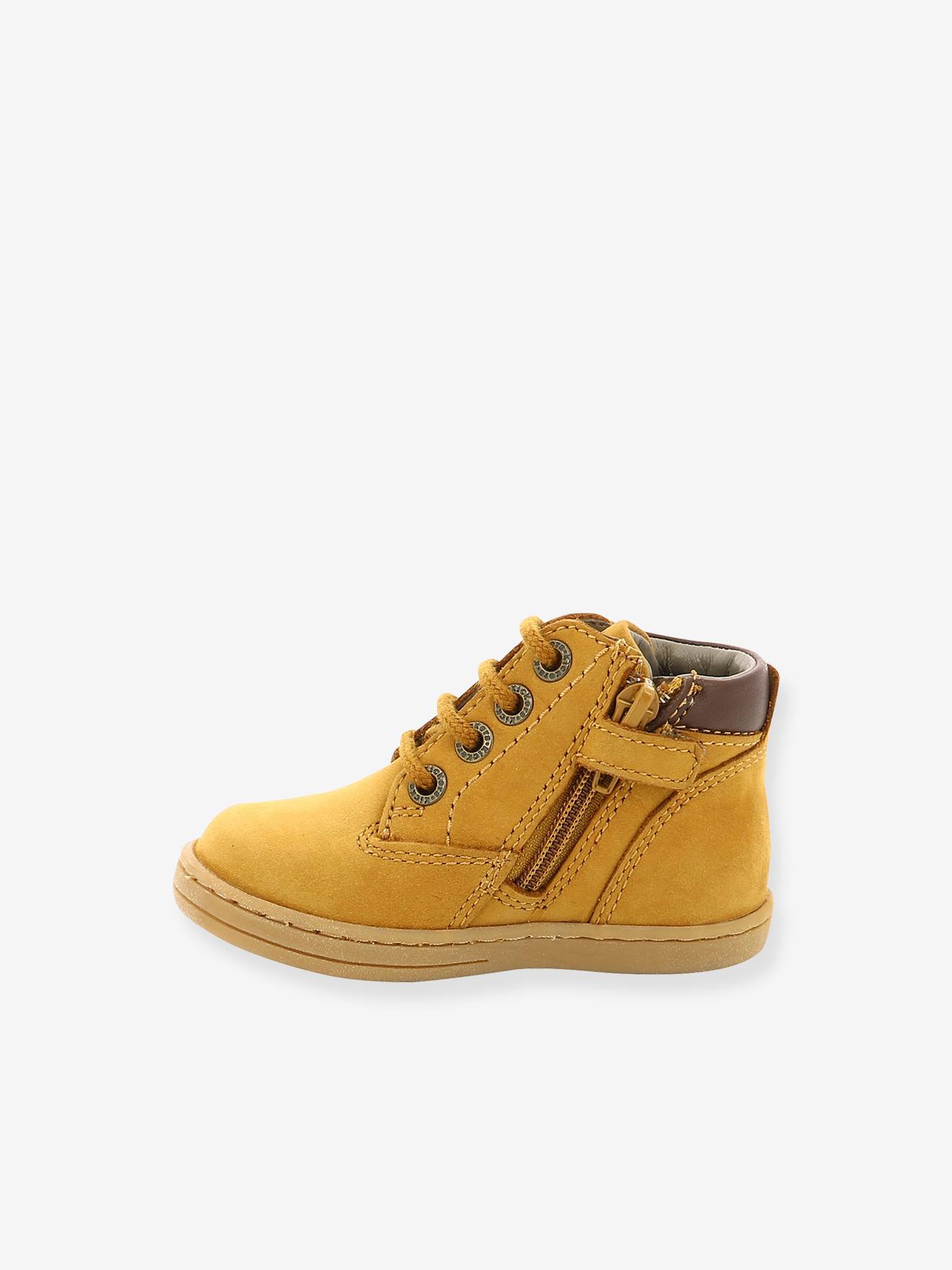 Bottillons cuir enfant Tackland 785323-30 KICKERS® beige