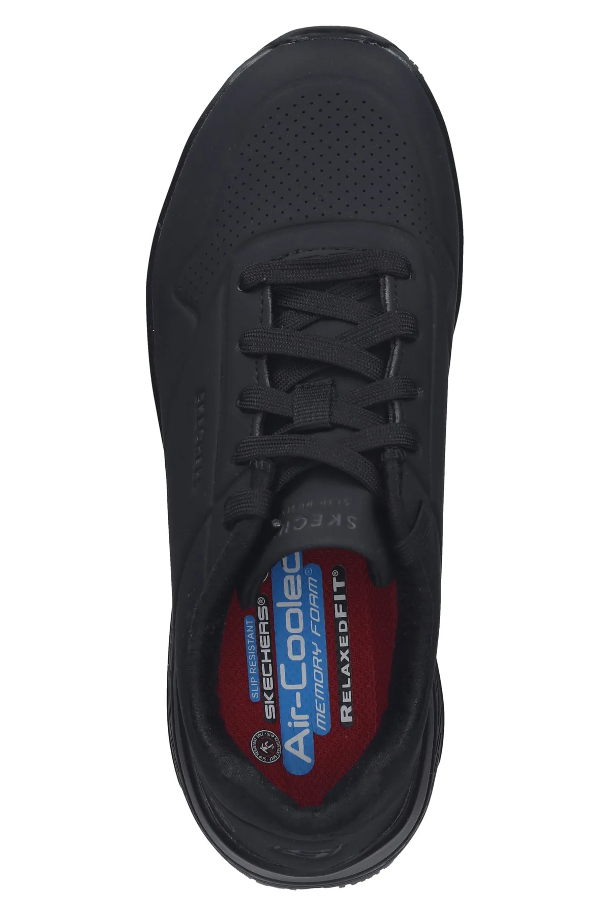 SKECHERS  Sneaker - Schwarz - Flacher Absatz