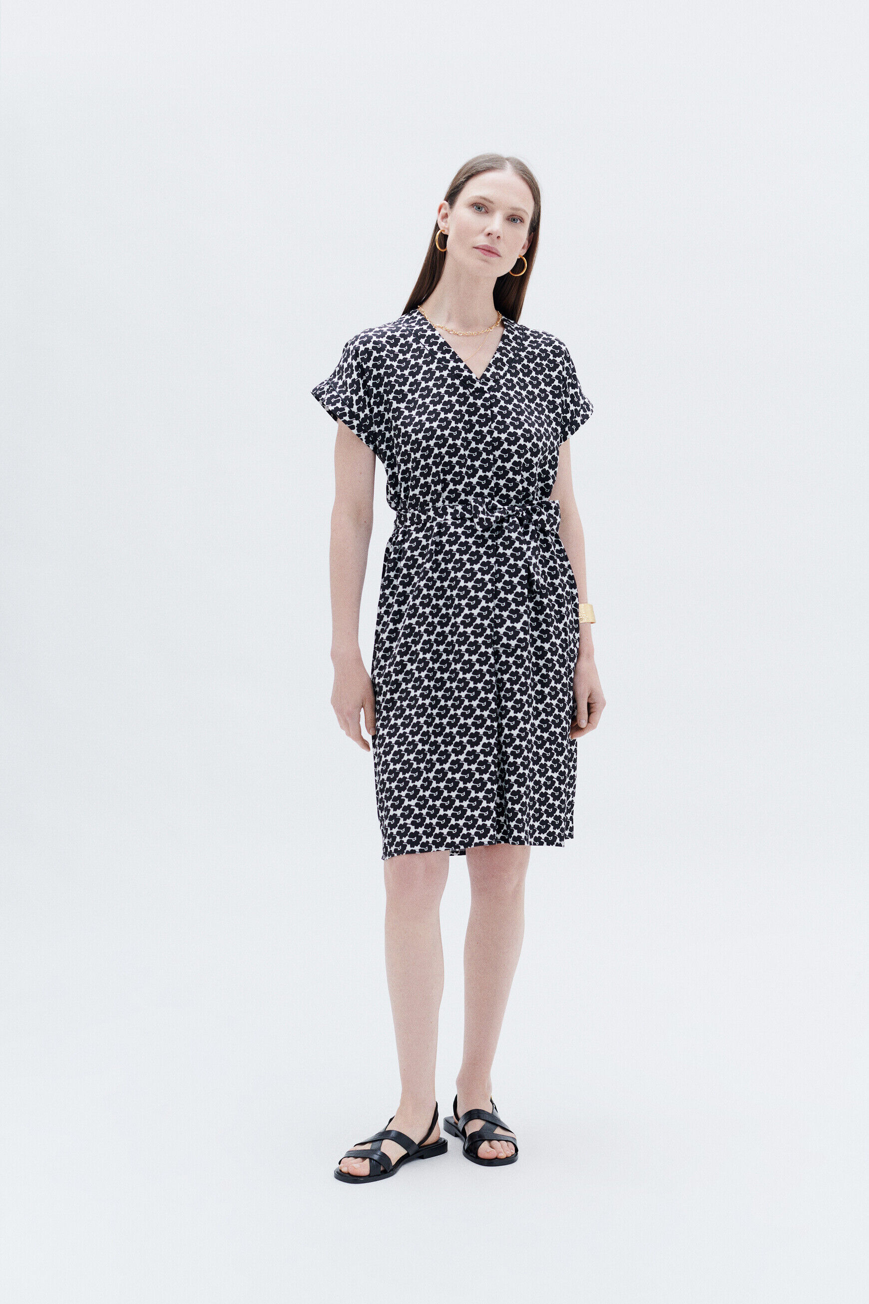 Robe rmaelle noir femme