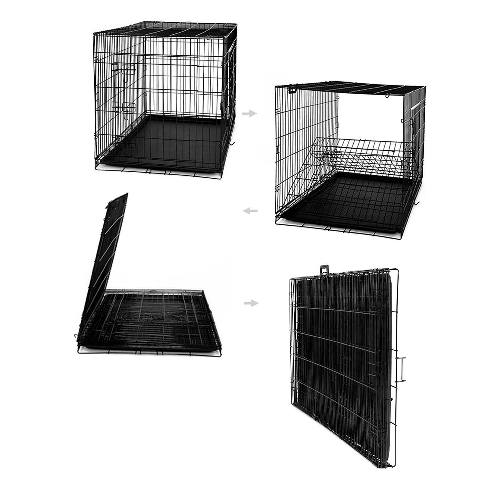 Lionto Transportboxen & Gitterboxen Lionto Hundetransportkäfig Tiertransportbox Hundebox Größe (S) 45x31x36 cm XXL