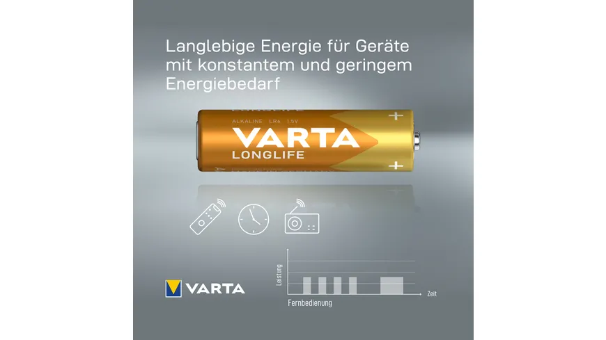 VARTA LONGLIFE Mignon AA LR06