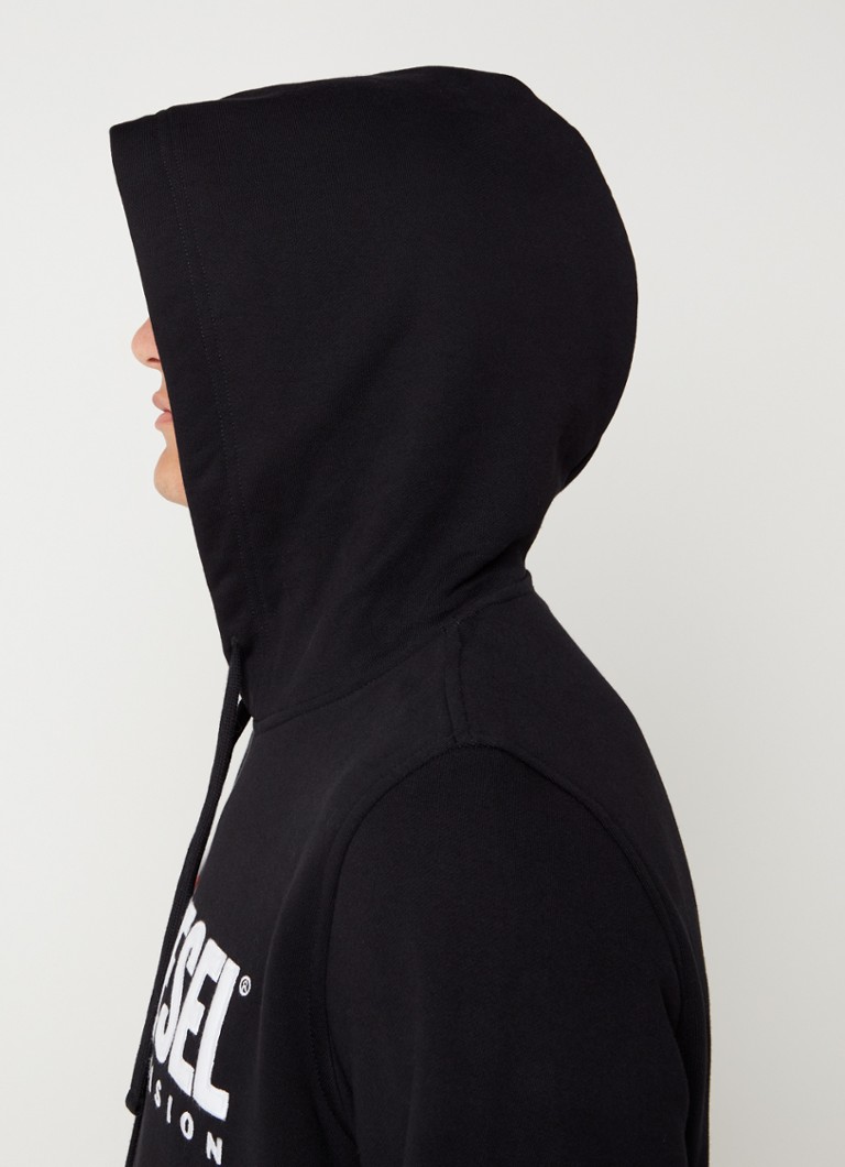 Diesel S-Ginn-Hood-Div hoodie with logo embroidery