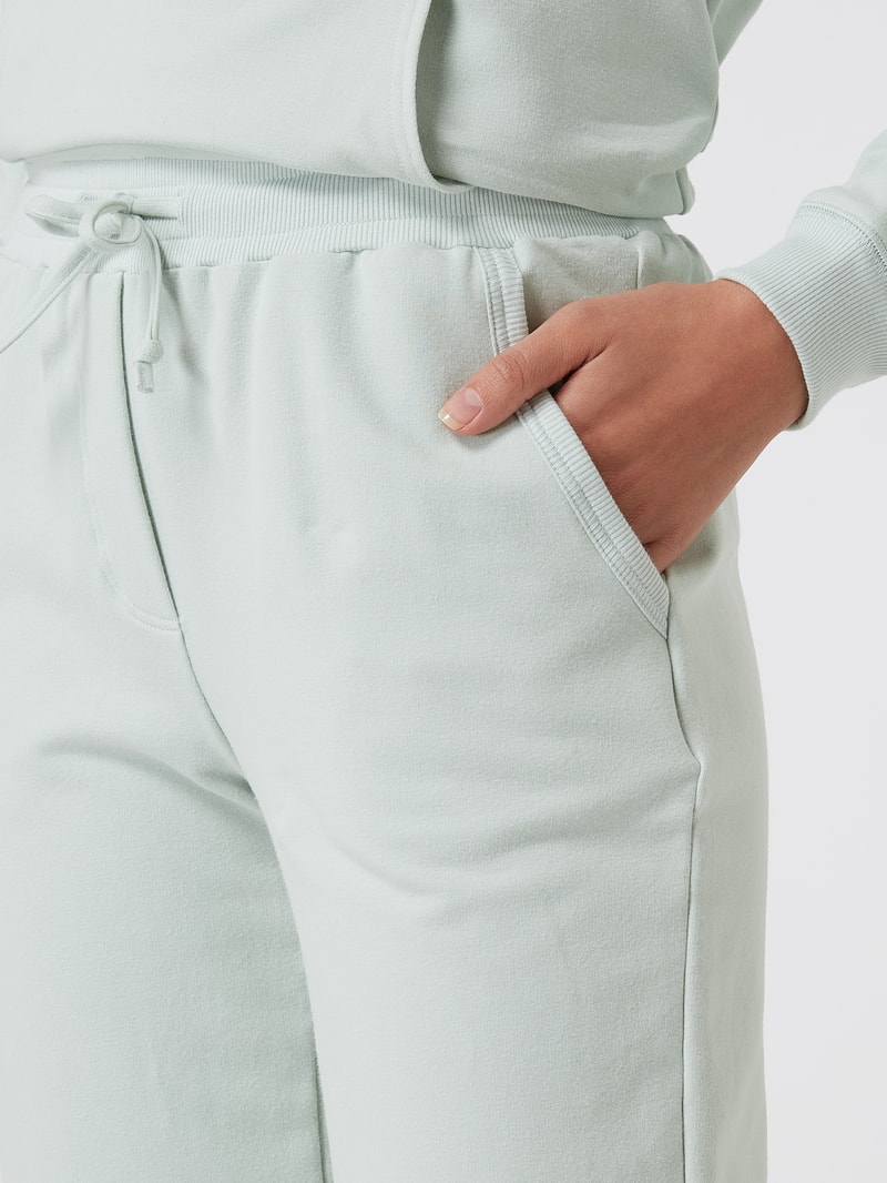 Lounge-Hose mit Stretch-Anteil in mint