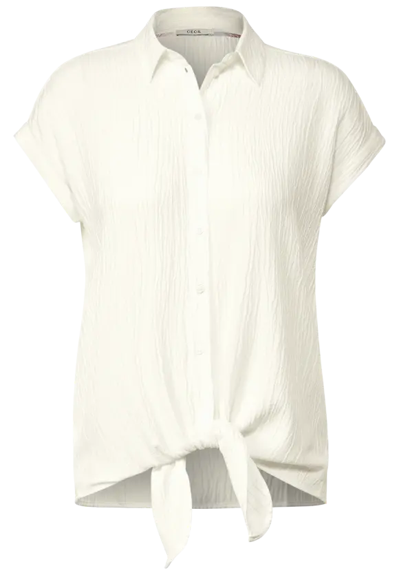 CECIL Bluse mit Knotendetail