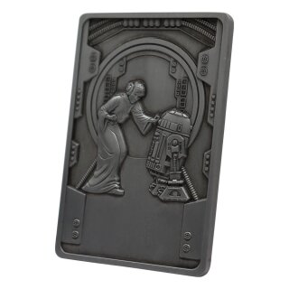 Star Wars Iconic Scene Collection Metallbarren My Only Hope Limited Edition