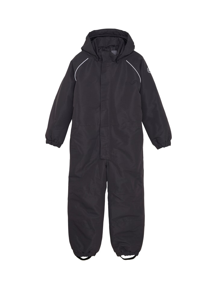 Color Kids Schneeoverall 741090 Schneeanzug mit Kapuze und Fußschlafen in Grau günstig kaufen