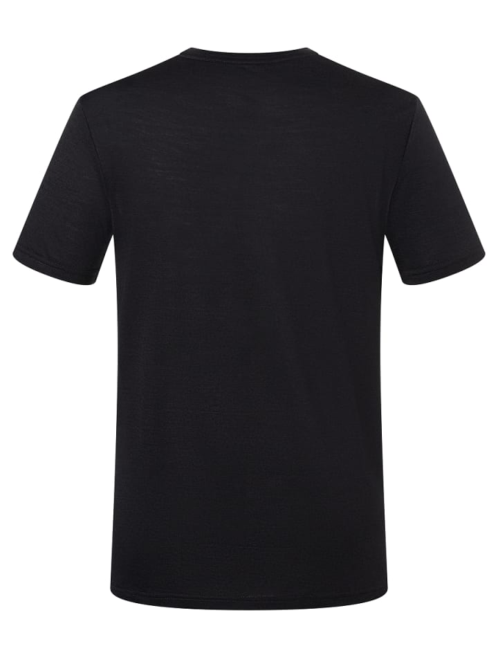 super.natural Merino T-Shirt M GRAVEL TEE in schwarz günstig kaufen