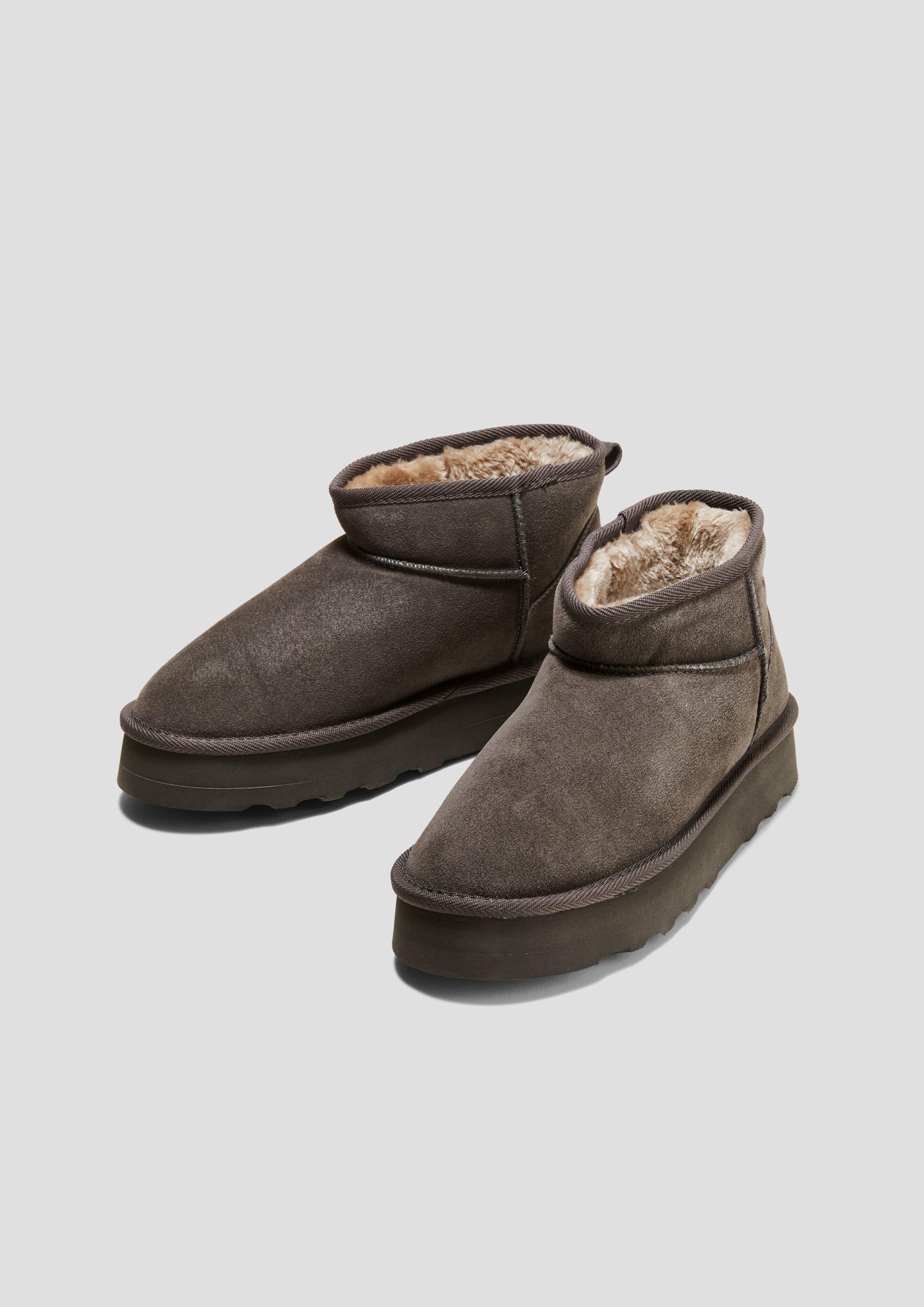 Stiefel mit Teddyplüsch-Futter  6008574-216