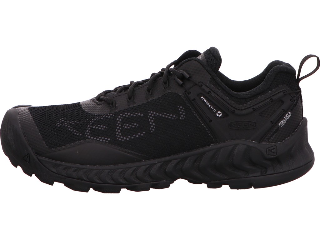 KEEN Freizeit Schnürer schwarz NXIS EVO WP M-TRIPLE BLACK,TRI