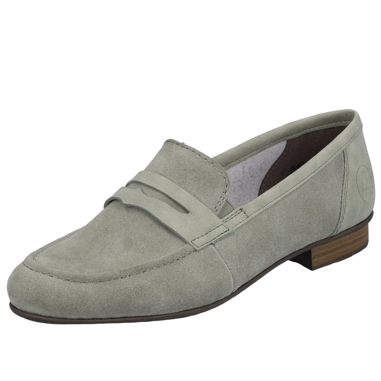RIEKER Sportliche Slipper grün