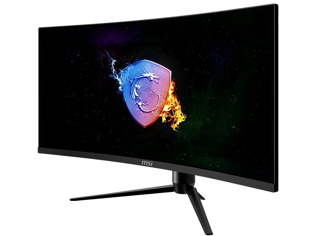 MSI MSI Optix MAG342CQPVDE Gaming-LED-Monitor (3.440 x 1.440 Pixel (21:9), 1 ms Reaktionszeit, 100 Hz, VA Panel)