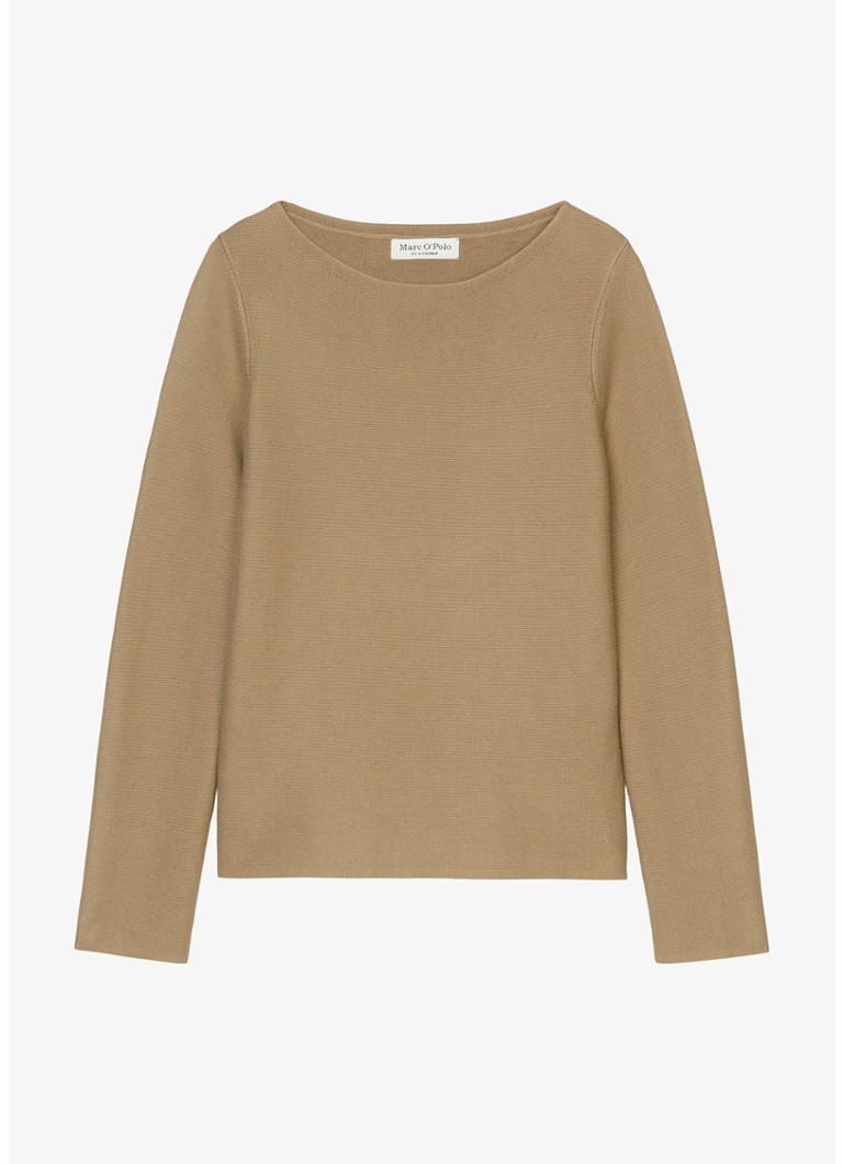 Pulover Marc O'Polo din bumbac organic, tricotat fin
