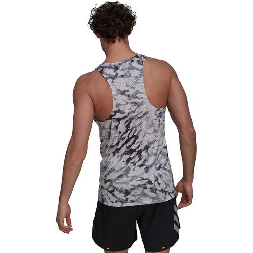ADIDAS HERREN FAST GRAPHIC PRIMEBLUE SINGLET