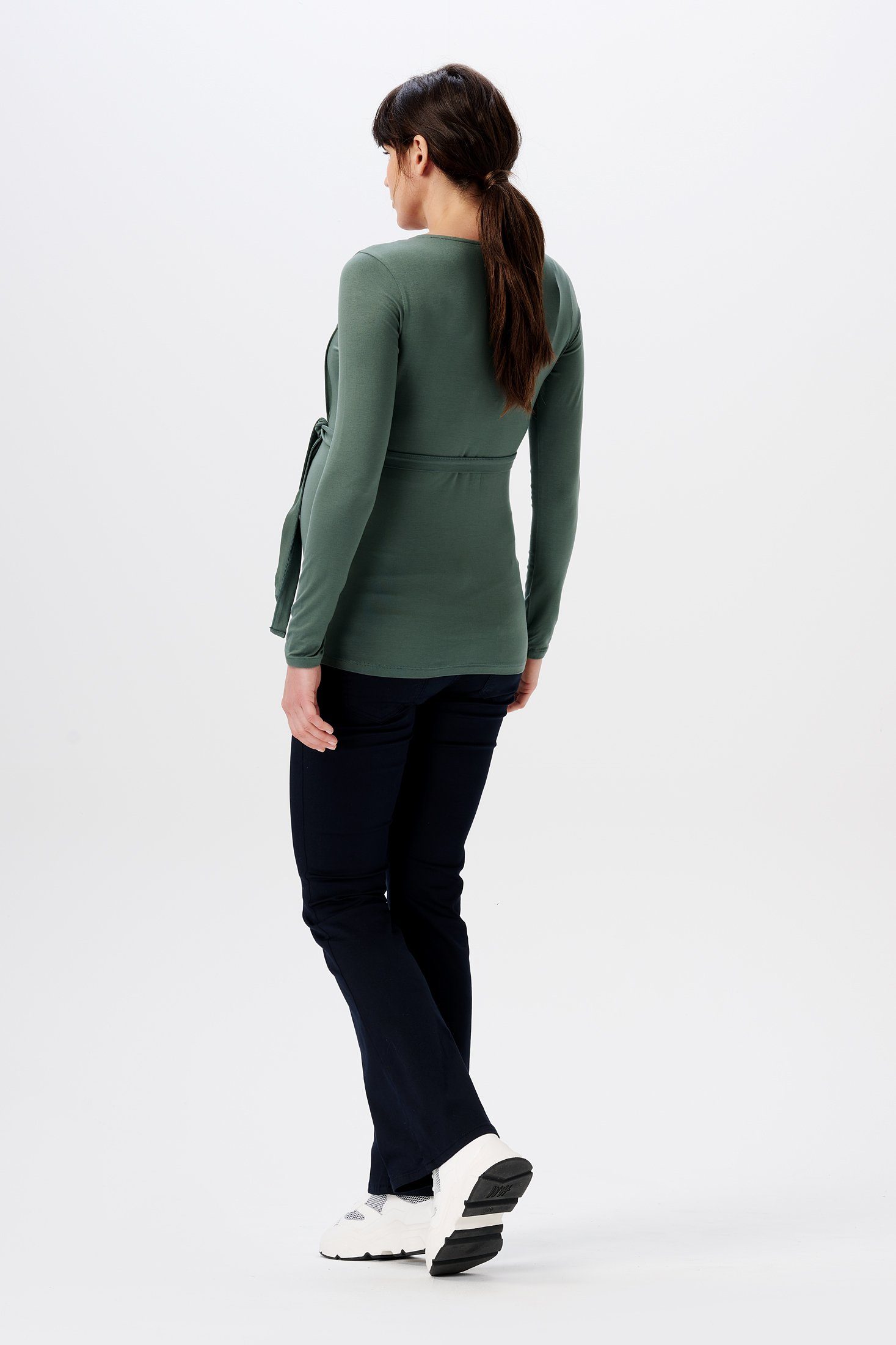 Noppies Umstandsshirt Noppies Langarmshirt Fasa (1-tlg)