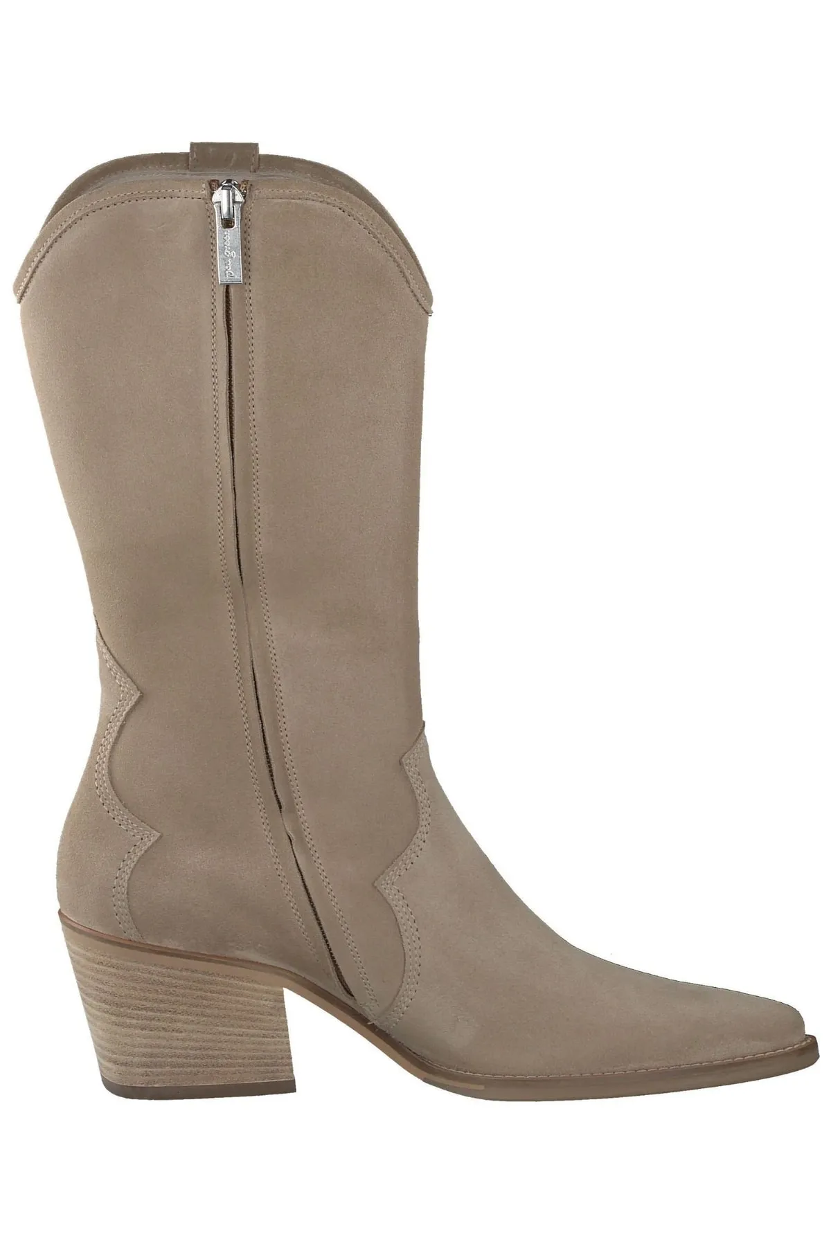 Paul Green  Stiefel - Beige - Blockabsatz