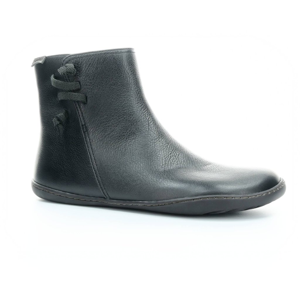 Camper Peu Cami Sella Negro Black (K400676-004) schwarze Barfuß-Stiefeletten