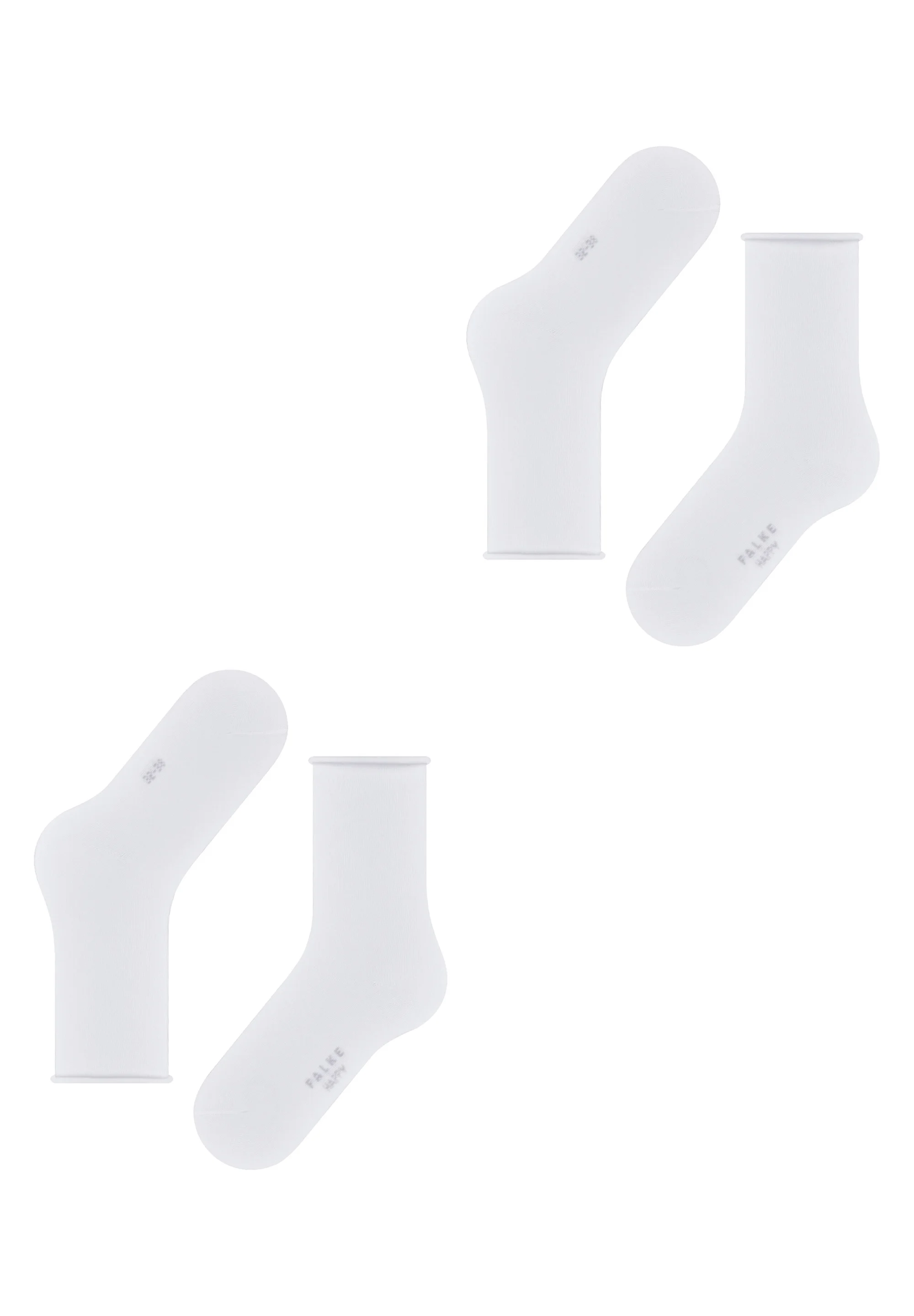 FALKE Happy 2-Pack calcetines casuales para uso diario