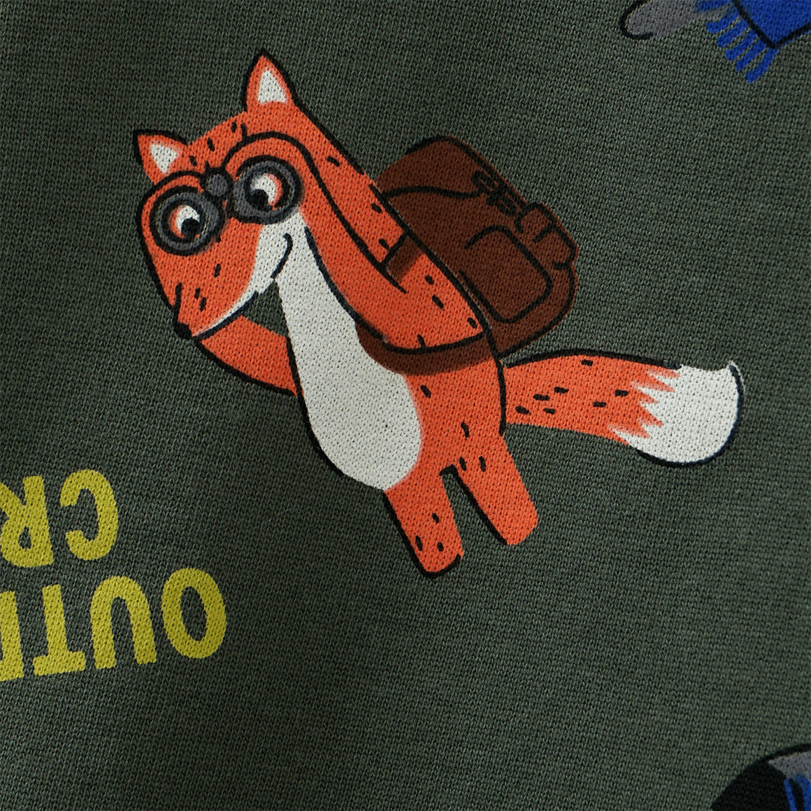 Baby Sweatshirt mit Allover-Print