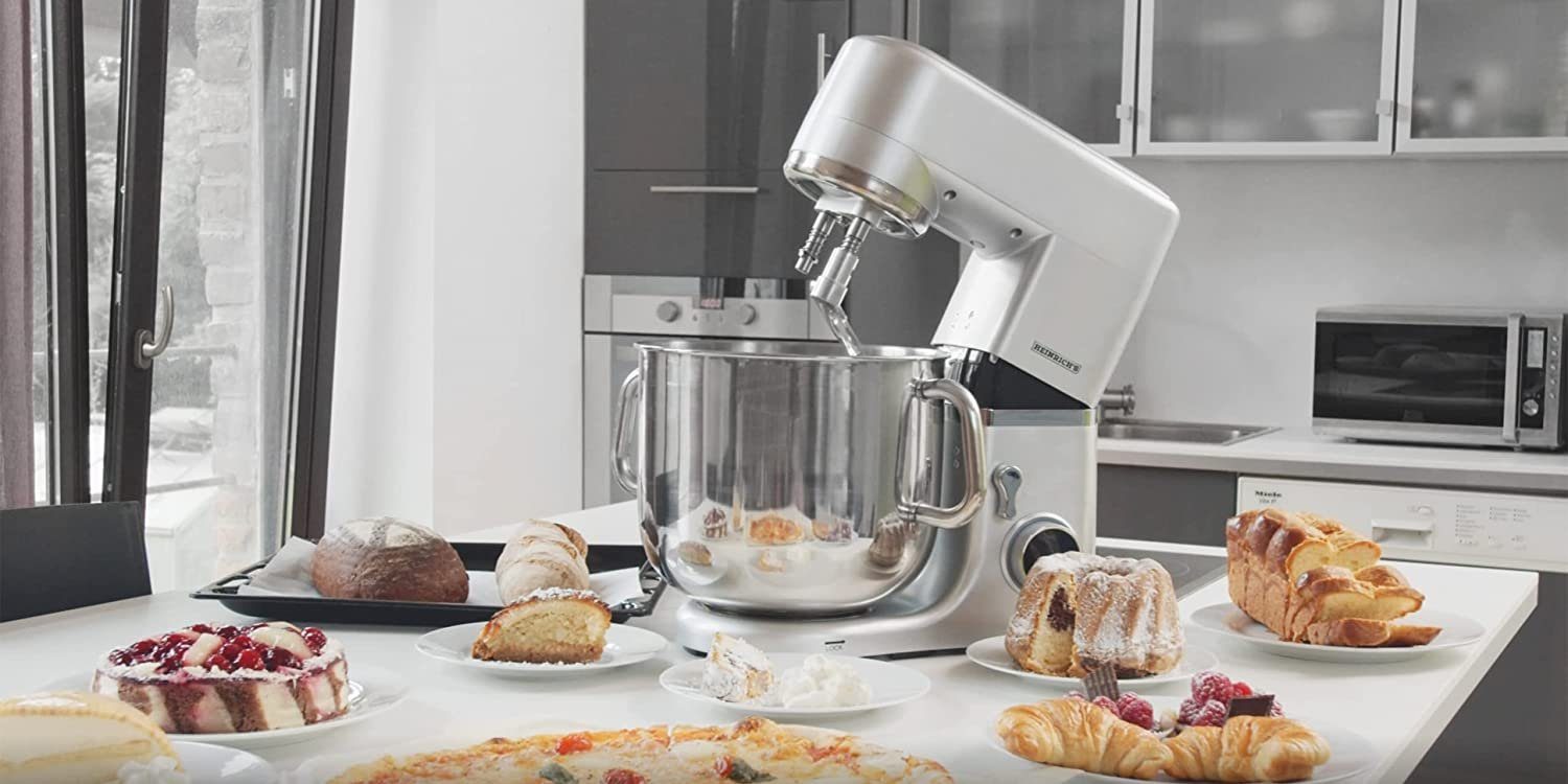 Heinrich´s Küchenmaschine HKM 8110-HKM 8120, 1800 W, 11,00 l Schüssel, Knetmaschine Teigmaschine Teigknetmaschine Rührmaschine
