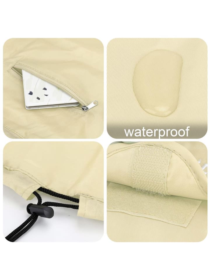Intirilife One Step Kulturbeutel mit Kordel in CASHEW BEIGE günstig kaufen onesize