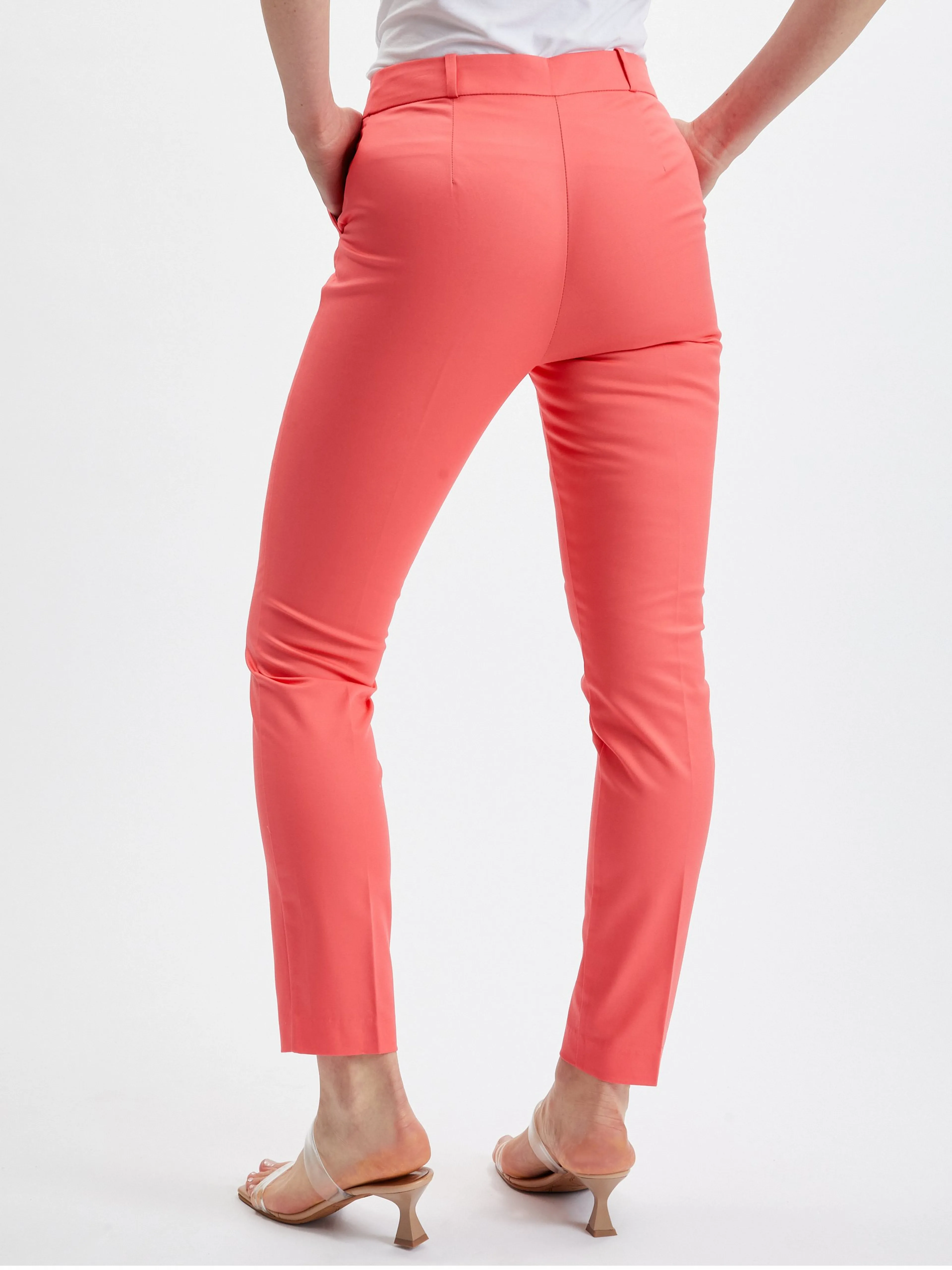 Orangefarbene Damenhose ORSAY