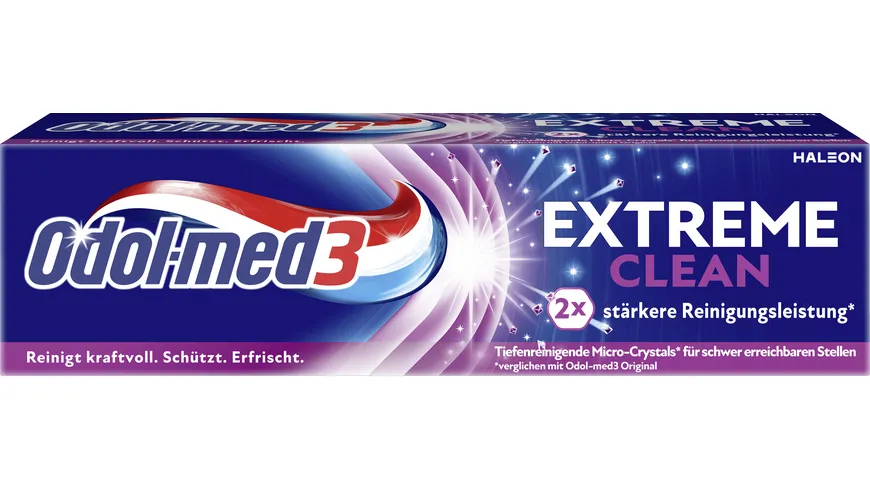 Odol-med3 Extreme Clean Tiefenreinigung Zahncreme 75 ml