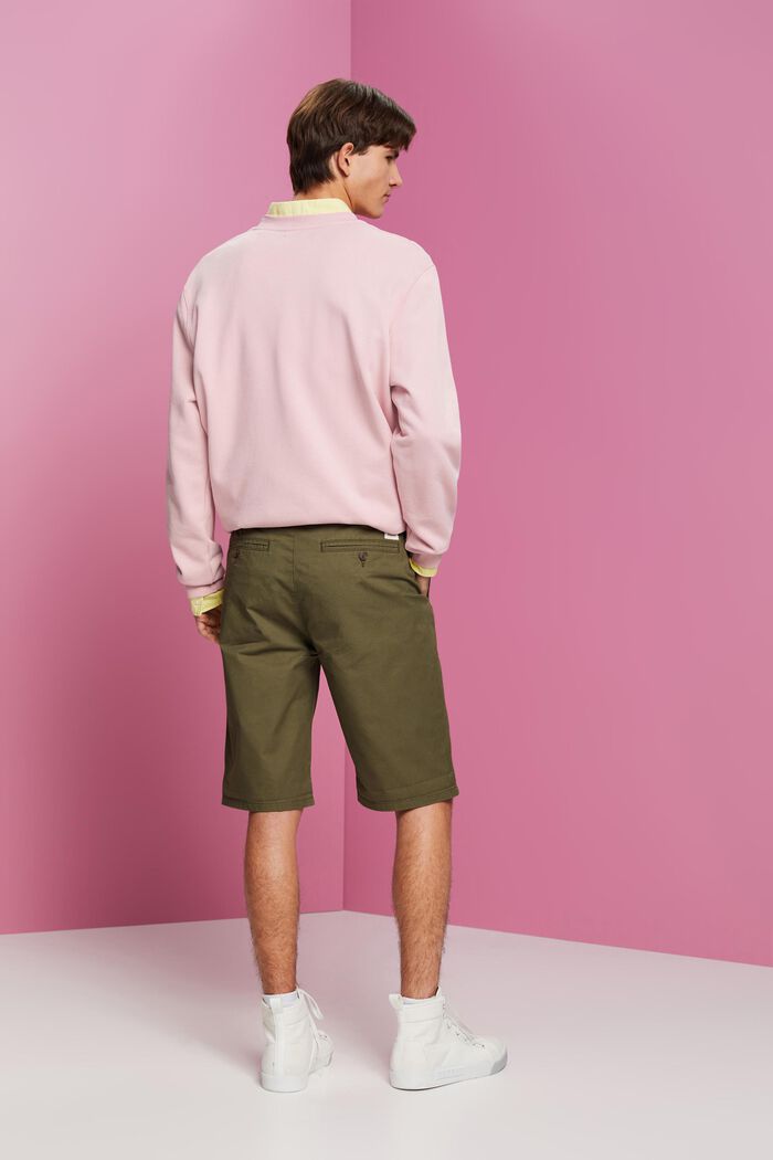 Shorts im Chino-Style aus nachhaltiger Baumwolle