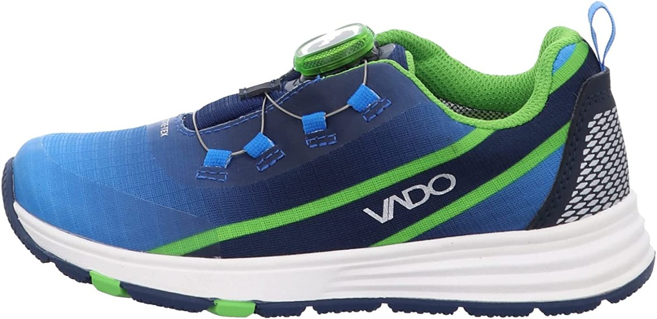 VADO Jungen Halbschuhe blau