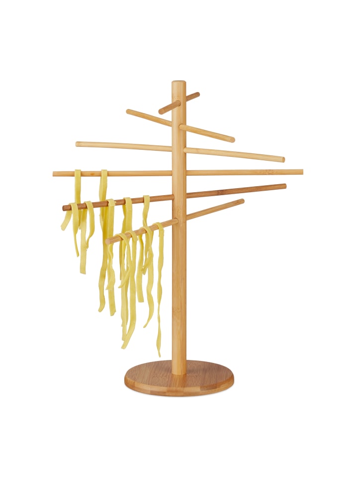 relaxdays Nudeltrockner in Natur günstig kaufen onesize