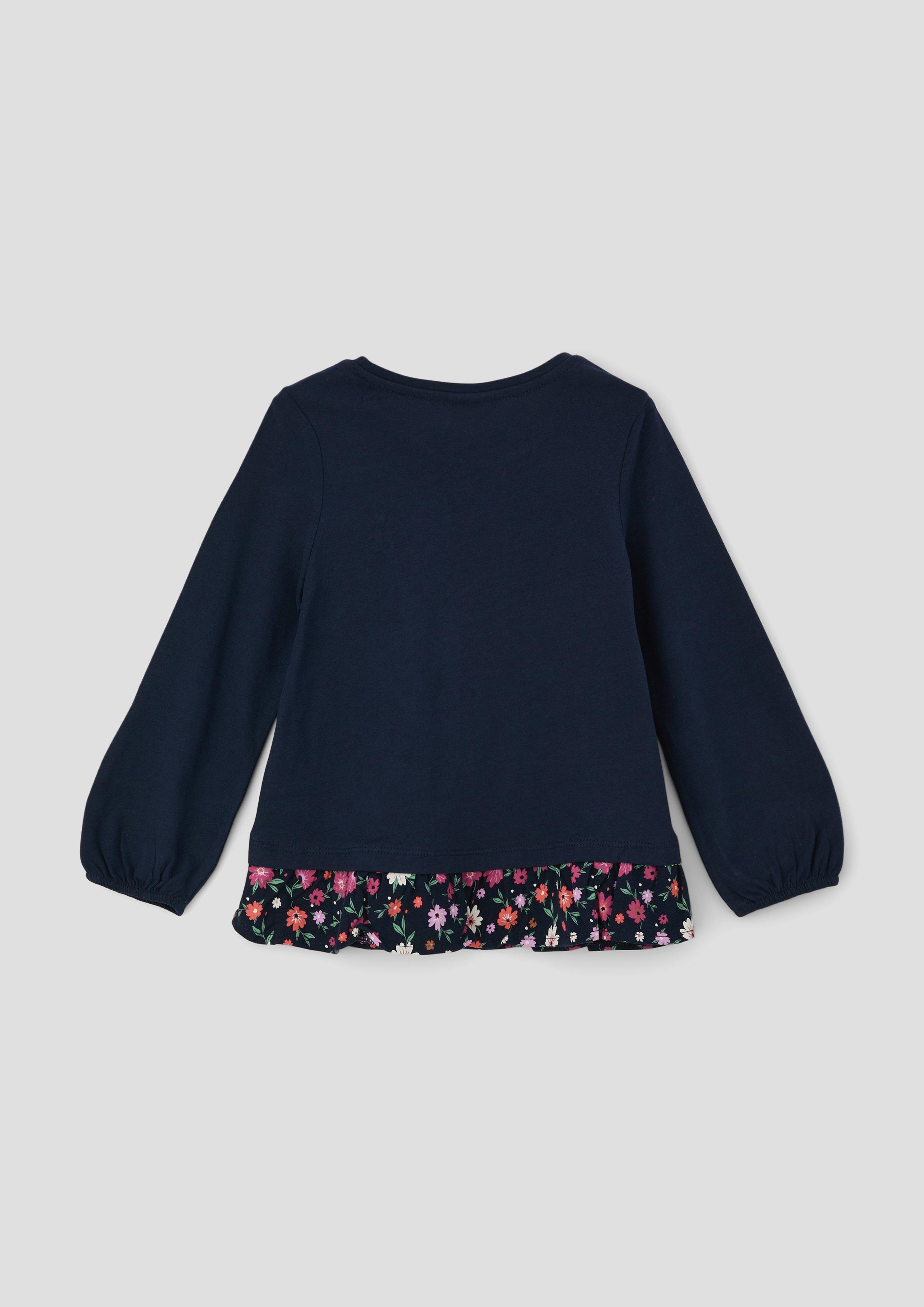Longsleeve mit Volants  2133813-5952