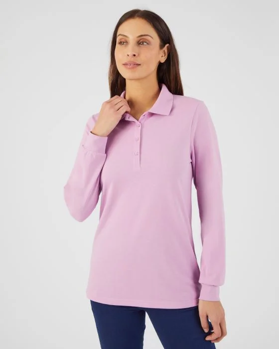 Polo maille piquée