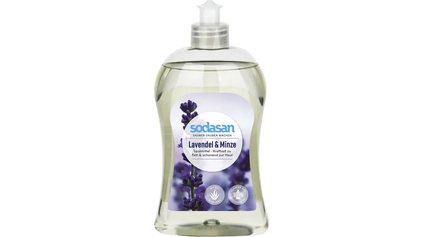 sodasan Spülmittel Lavendel & Minze 500 ml
