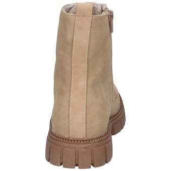 Puccetti Schnür Boots in beige