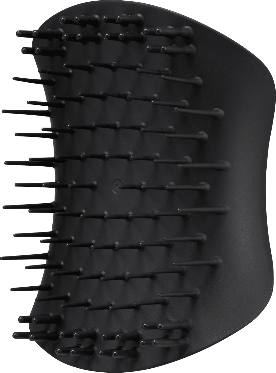 Kopfmassagebürste Scalp Exfoliator & Massager schwarz, 1 St