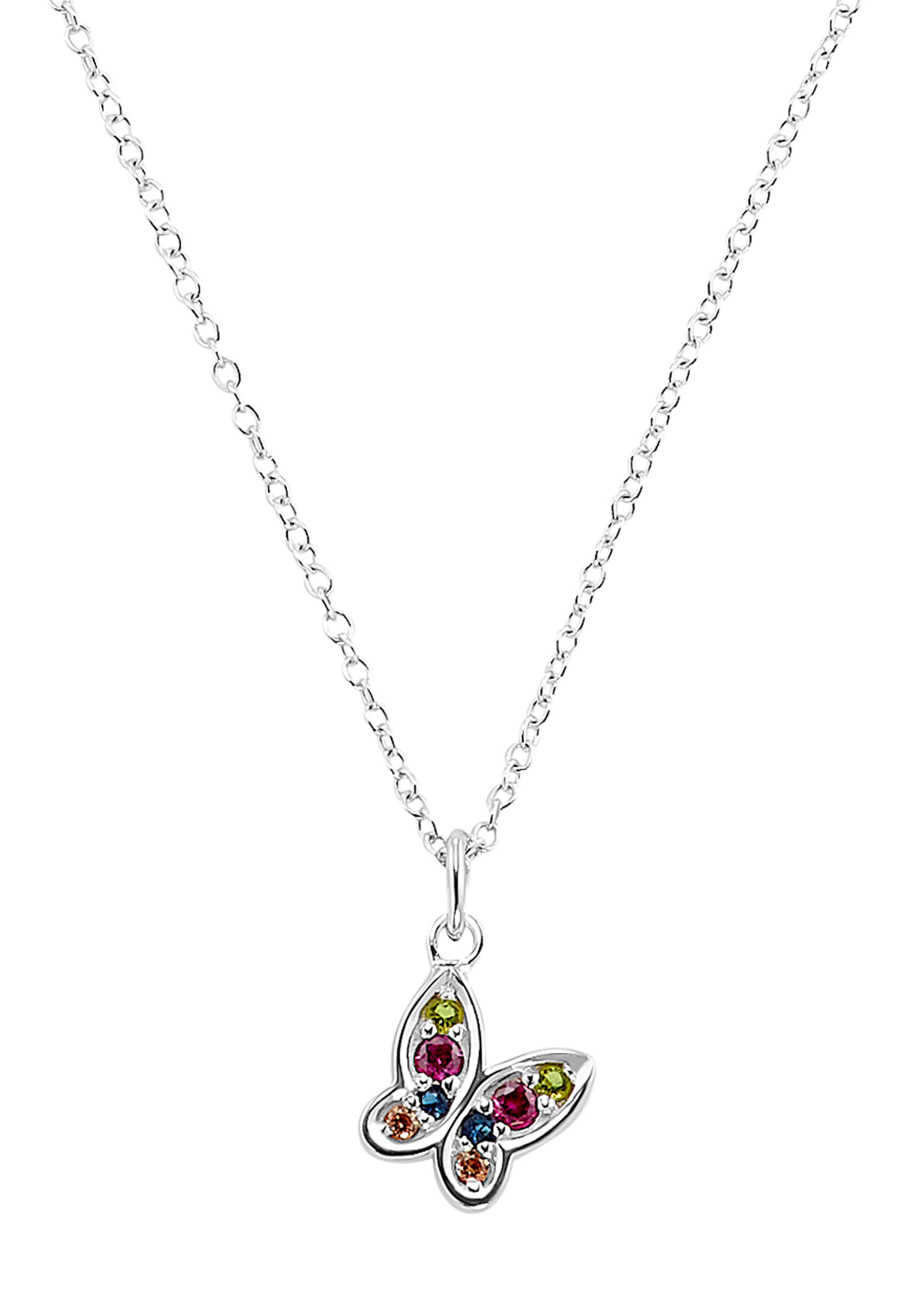 Silber-Halskette Schmetterling  6006397-92