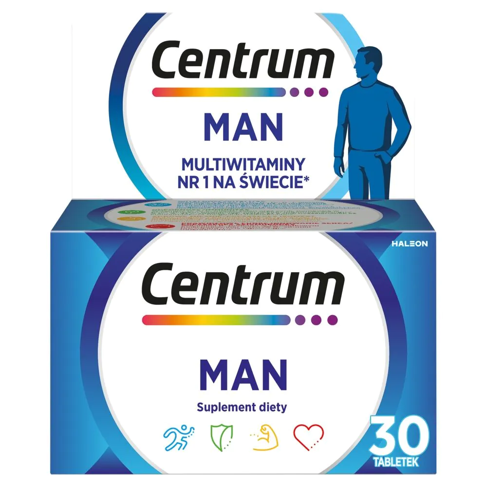 Centrum Man, set vitamina i minerala, 30 tableta