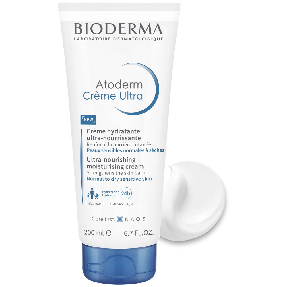 Bioderma ATODERM Crème ultra peaux sensibles et sèches Crème visage et corps