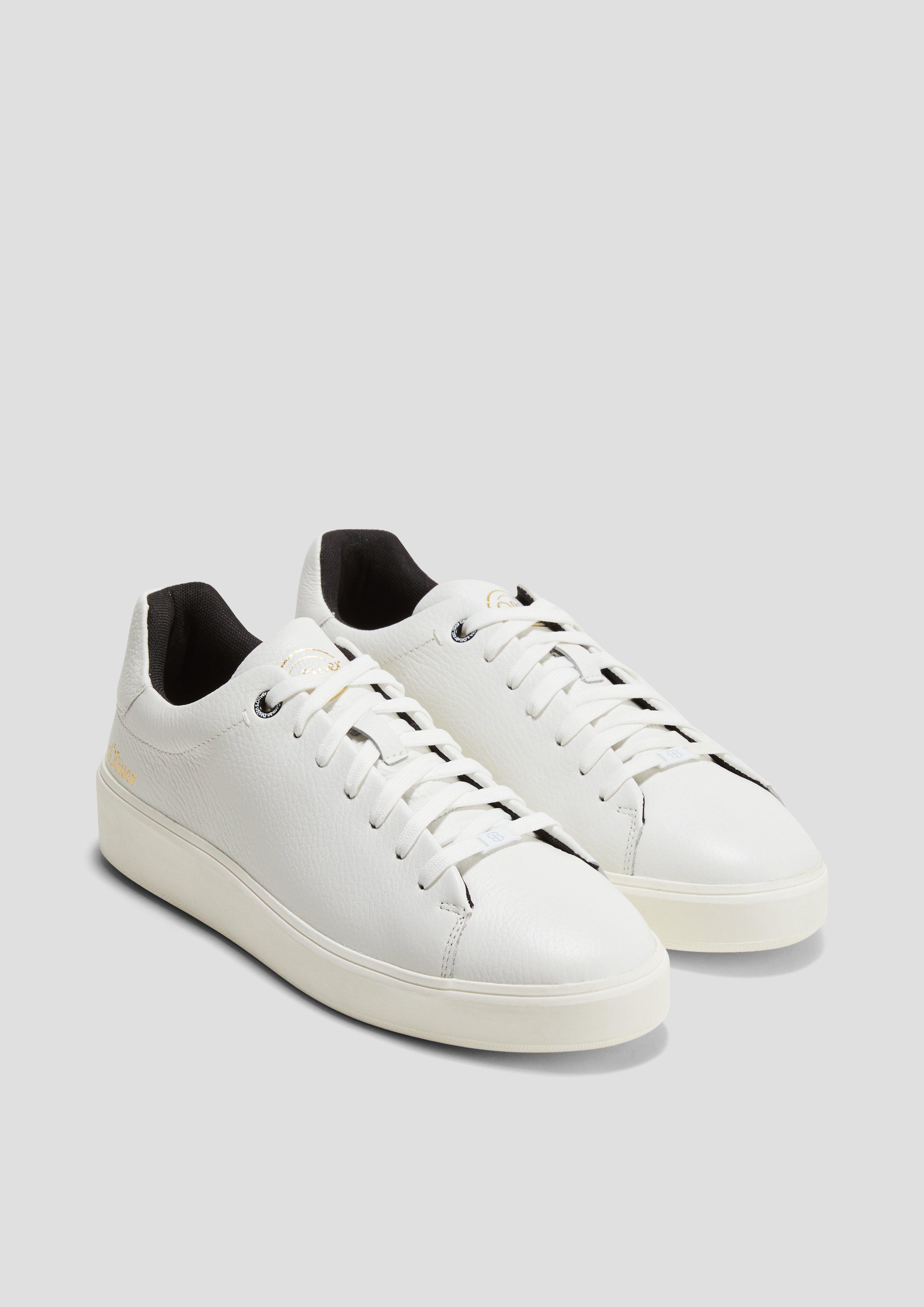 Sneaker mit Rindsleder  6008219-100