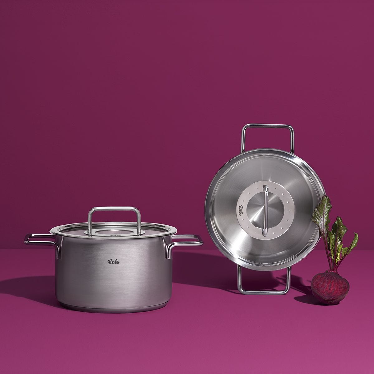 Fissler Pure Collection Bratentopf mit Glasdeckel