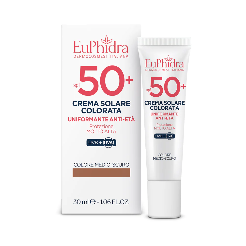 Solari Crema Solare Colorata SPF50+ - Solare viso alta prot.